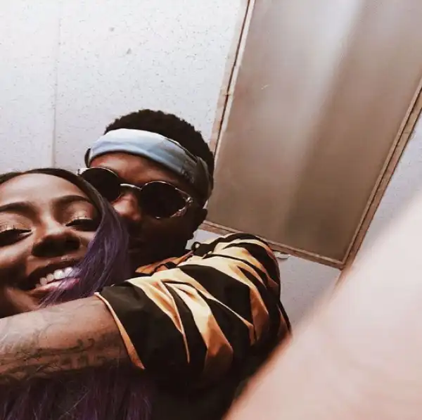 Wizkid and girlfriend Justine Skye share adorable photo